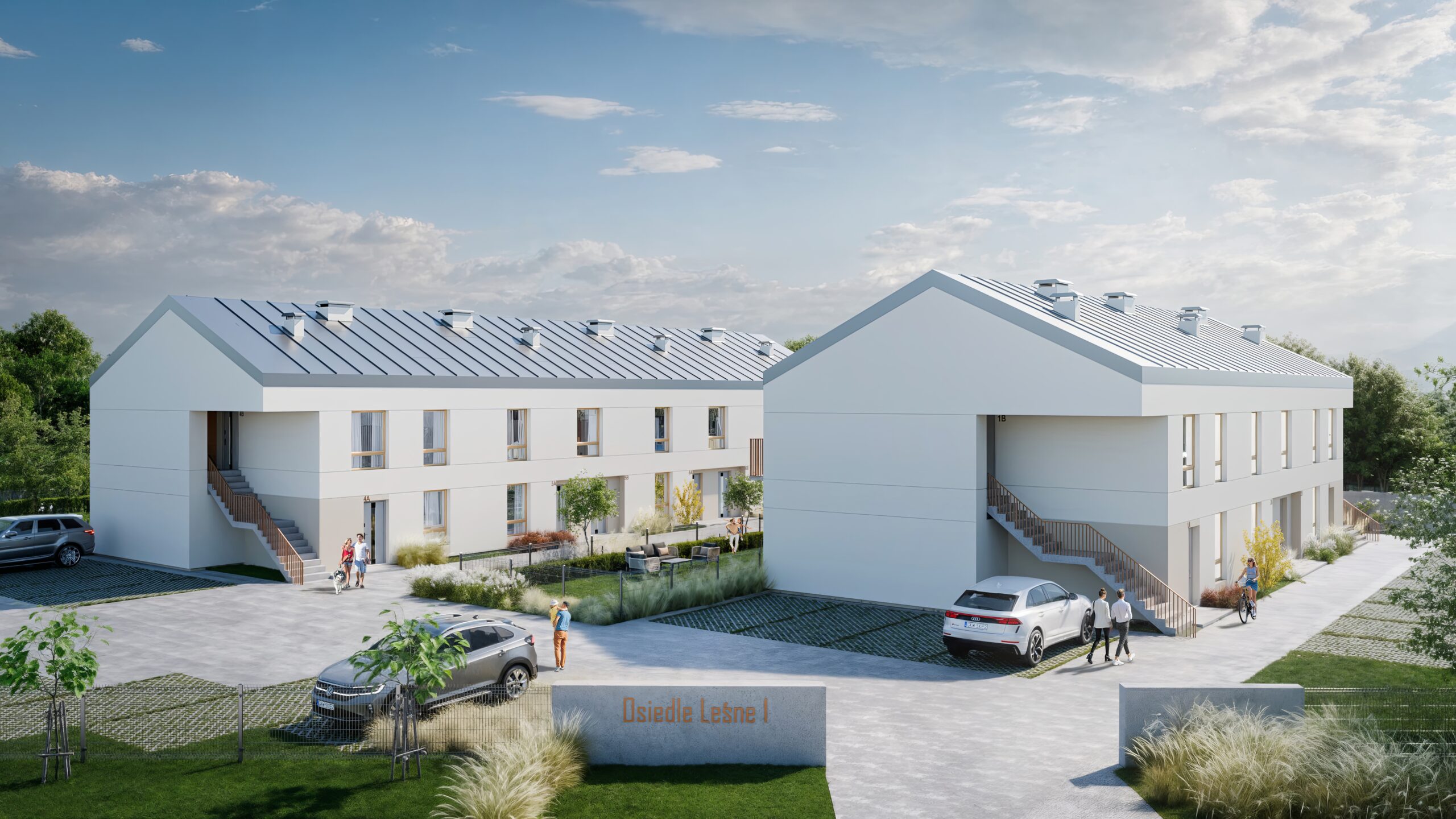 Osiedle Leśne 1 - wizualizacja osiedla